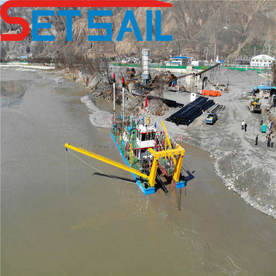 CTS слотный тип Advanced Hydraulic System Cutter Suction Dredger для дноуглубления резервуаров