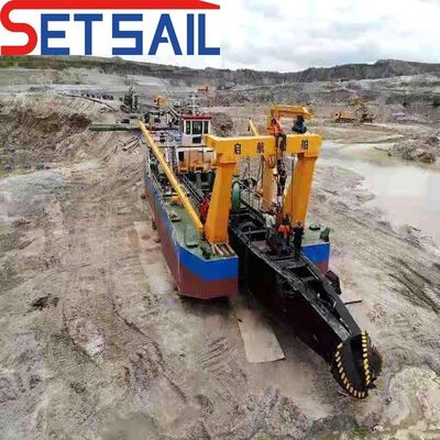 Подводный насос Анкер Boon Cutter Suction Dredger с бустерной станцией Полная оплата
