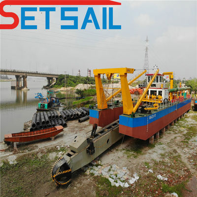 CTS слотный тип Advanced Hydraulic System Cutter Suction Dredger для дноуглубления резервуаров