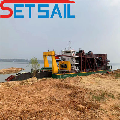 CTS слотный тип Advanced Hydraulic System Cutter Suction Dredger для дноуглубления резервуаров