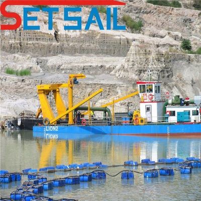 2.2 м глубина полный автоматический резач всасывающий грязевод судно для речного песчаного дноуглубления
