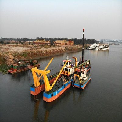 Siemens PLC System Cyclone Type Cutter Head Suction Pump Sand Dredger для речного песка
