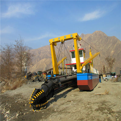 Siemens PLC System Cyclone Type Cutter Head Suction Pump Sand Dredger для речного песка