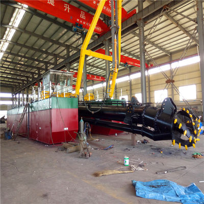 Siemens PLC System Cyclone Type Cutter Head Suction Pump Sand Dredger для речного песка