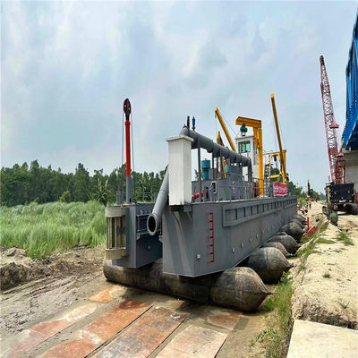 Siemens PLC System Cyclone Type Cutter Head Suction Pump Sand Dredger для речного песка