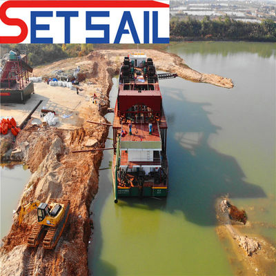 Дизельный двигатель Cummins River Lake Port Reservoir Внутренние водные пути резчик всасывающий драгер
