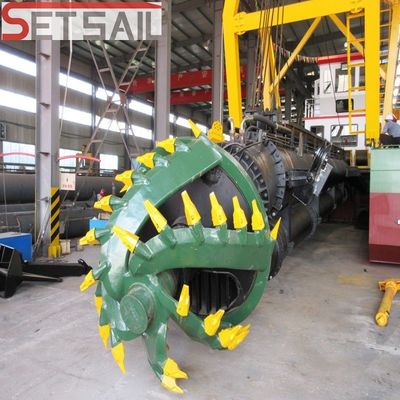 4200.00cm * 1020.00cm * 250.00cm Размер упаковки Резач Всасывающий драгер для речного песка