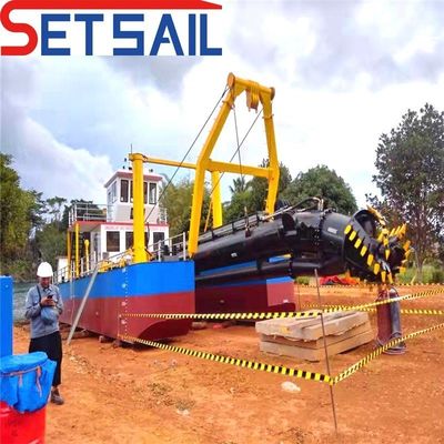 Siemens PLC Cutter Suction Dredger для речной песчаной грязи от Шицзячжуанского всасывающего насоса