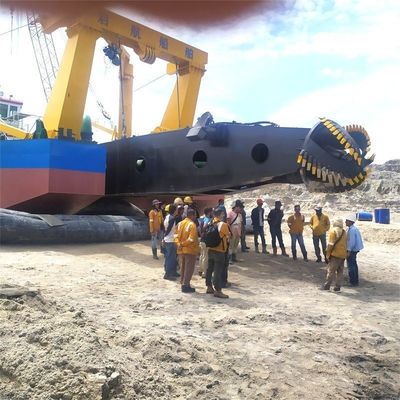 Siemens PLC Cutter Suction Dredging Machinery с настраиваемым расстоянием спуска