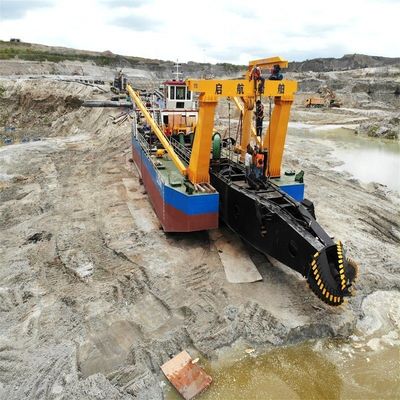 Siemens PLC Cutter Suction Dredging Machinery с настраиваемым расстоянием спуска