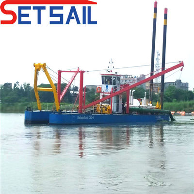 6mm-20mm боковой плоски толщины резчик всасывающий драгер для песка в Sea Port Lake