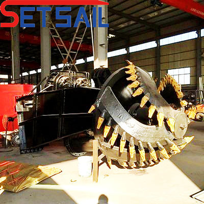6mm-20mm боковой плоски толщины резчик всасывающий драгер для песка в Sea Port Lake