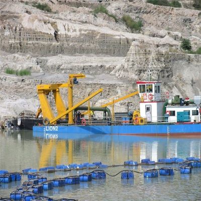 Золотодобывающая винт и Spud Carrier Мини гидравлический драгер с низкой стоимостью обслуживания