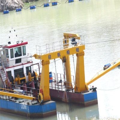 Золотодобывающая винт и Spud Carrier Мини гидравлический драгер с низкой стоимостью обслуживания