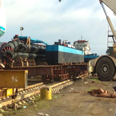 Золотодобывающая винт и Spud Carrier Мини гидравлический драгер с низкой стоимостью обслуживания
