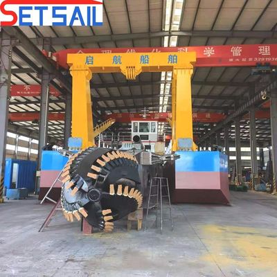 3900.00cm * 860.00cm * 225.00cm Размер упаковки Yuchai двигатель 20 дюймовый резчик всасывающий песок судно