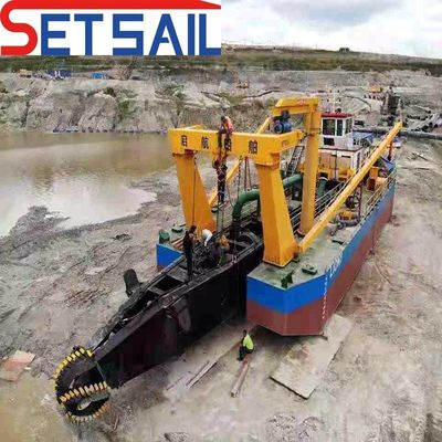 3900.00cm * 860.00cm * 225.00cm Размер упаковки Yuchai двигатель 20 дюймовый резчик всасывающий песок судно