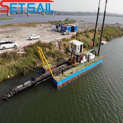 5000 кубических метров потока воды QHCSD-441 20-дюймовый катер всасывающий драгер для добычи песка