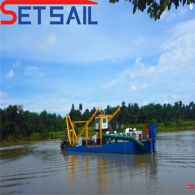 QHCSD-467 Slot Type 18 Inch Cutter Suction Dredging Ship с дизельным двигателем и насосом
