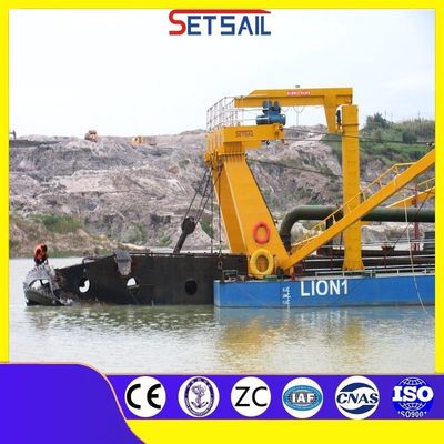 Hna Cutter Suction Mining Machinery Hydraulic Dredger 4-12м Ширина для ваших требований