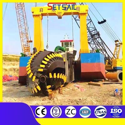Hna Cutter Suction Mining Machinery Hydraulic Dredger 4-12м Ширина для ваших требований