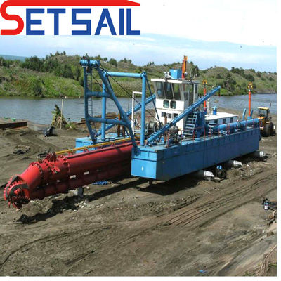 18 дюймовый QHCSD-485 Cutter Suction Dredger для драгирования песка в крупных проектах