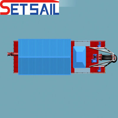 CTS Слот Тип 800m3/H Детский всасывающий драггер для проекта песчаного драгирования Мощный реактивный насос