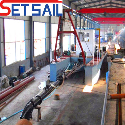 Siemens PLC Control Jet Suction Sand Dredger с СТС и дизельным двигателем