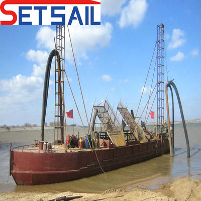Siemens PLC Control Jet Suction Sand Dredger с СТС и дизельным двигателем
