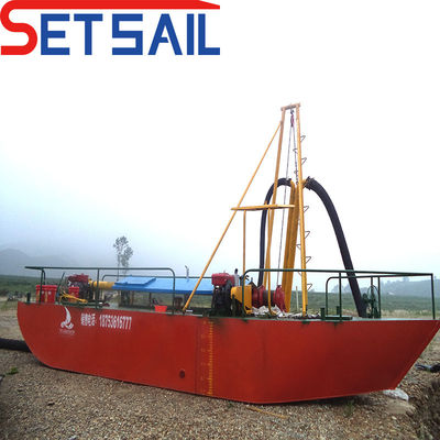 Setsail CTS Речная песчаная джетная сукционная буровая лодка для буровых работ в осажденных районах
