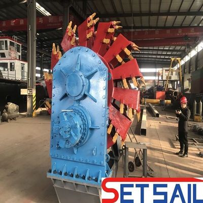 Настраивается с 30-дневным возвратным возмещением Siemens PLC Diesel Engien Wheel Bucket Dredger