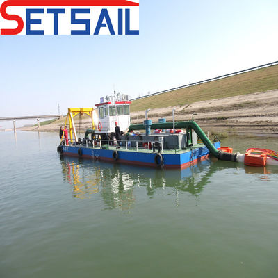 Гидравлический дизельный двигатель Rexroth Power Suction Hopper Dredger для грязи Общая ширина 4,5-12 м