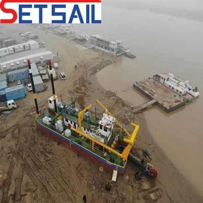 Siemens PLC Дизельный двигатель Мощь Морской колесный ведерный резервуар Грязный дрессер с насосом