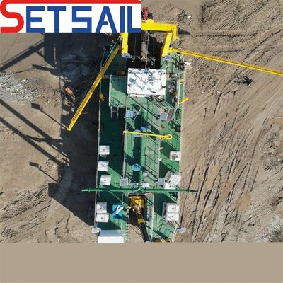 Siemens PLC Дизельный двигатель Мощь Морской колесный ведерный резервуар Грязный дрессер с насосом
