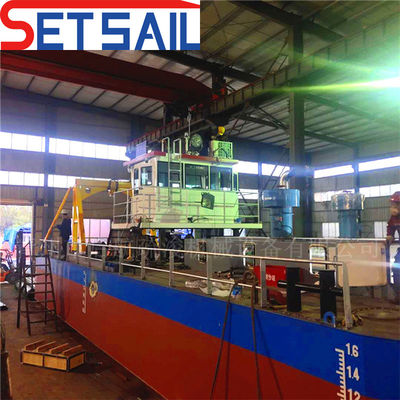 50m3-4000m3 Вместимость Siemens PLC Control Trailing Hopper Suction Dredger для речной глины