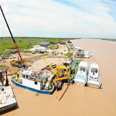 800-20000 м3 Водоток ведра колесный драгер с Spud перевозки и высокой емкостью