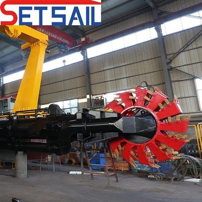 Общее потребление топлива 34L-518L/H Гидравлическое оборудование для дноуглубления песка