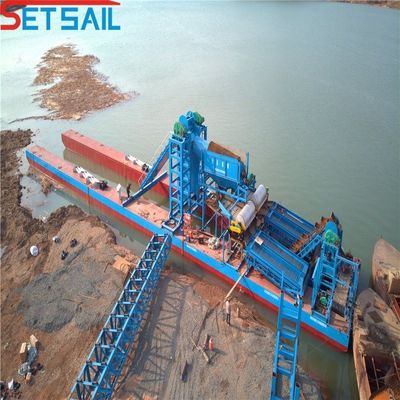 Chain Bucket River Mining Machinery for 4kw X 3-10kw X3 Migration Device in Condition (Машины для добычи цепей на бутылках в реках)