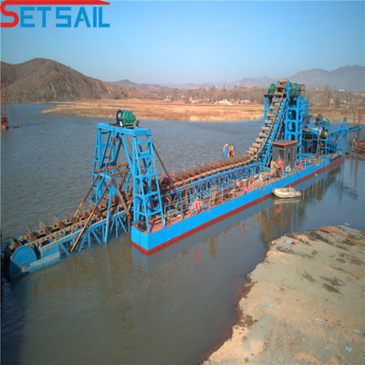Chain Bucket River Mining Machinery for 4kw X 3-10kw X3 Migration Device in Condition (Машины для добычи цепей на бутылках в реках)