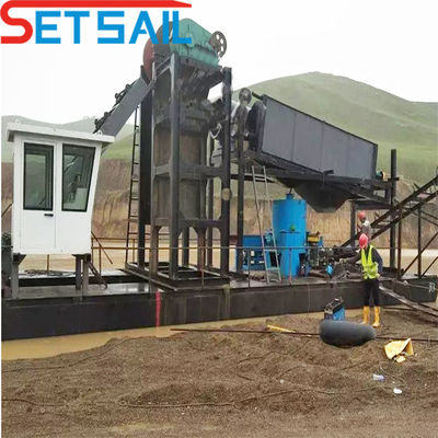 Американская валютная цепочка Bucket River Sand Золотодобывающее оборудование с передовыми технологиями