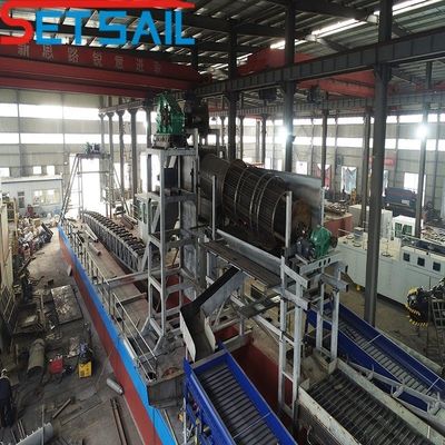 Американская валютная цепочка Bucket River Sand Золотодобывающее оборудование с передовыми технологиями
