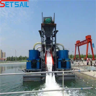 60m3-300m3 Вместимость Full Chain Bucket Diamond Dredger для озера индивидуальный дизайн