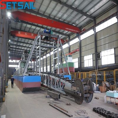 37kw-200kw Копание главного двигателя цепочки питания ведра реки алмазный драгер для озера Золото