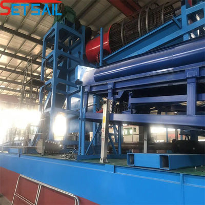 124-200 Piece Chain Bucket Alluvial Gold Mining Dredger for River Tin in CTN Slot (Слоновая буровая цепь для добычи золота для речного олова в слоте CTN)