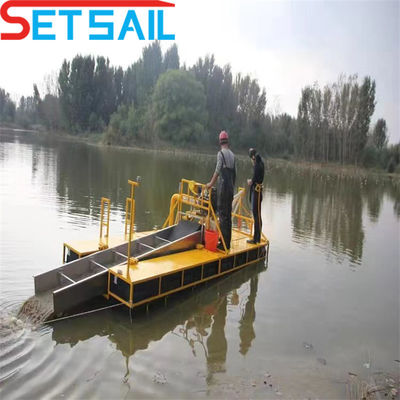 Установка парусного 100m3/Hour Bucket Chain Gold Dredger для отбора и панирования золота по доступной цене