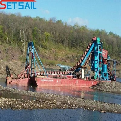200 м3/ч Ведерная цепная золотая драгера для продажи в Индонезии Экологически чистый