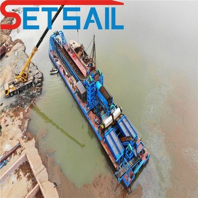 60-500 м3 вместимость на заказ цепная ведра песчаный золотой драгер с барабанным экраном
