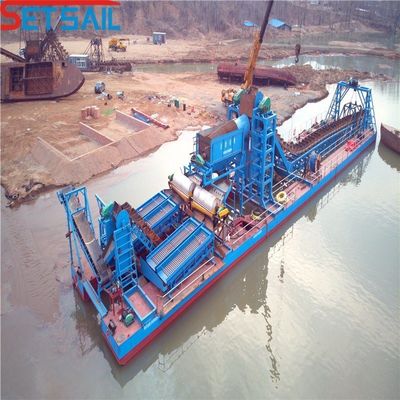 1.0m-2m высокая цепь ведра золотого дренажа для гладкой добычи полезных ископаемых в мелководье