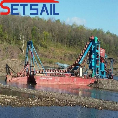 7.5-100кВт Подъемный двигатель мощность Агитационный водопровод цепочка ведра ведра Горные машины для реки