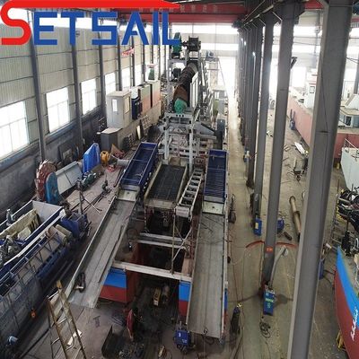 7.5kw-100kw Подъемный двигатель силовой цепочки ведра речной добывающей машины для золота и алмазов